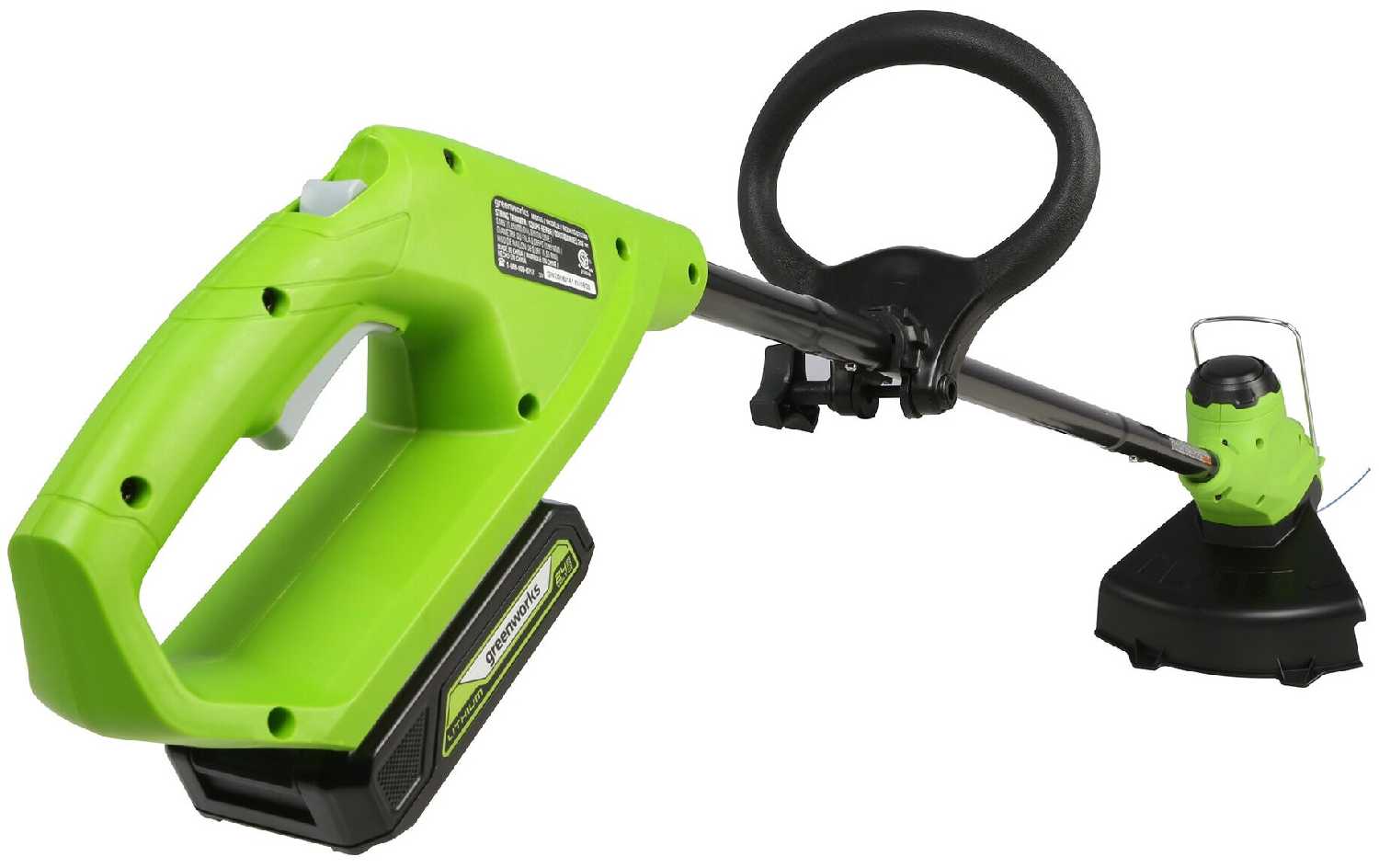 Триммер аккумуляторный Greenworks G24LT25K2 (2107207) фотография 3