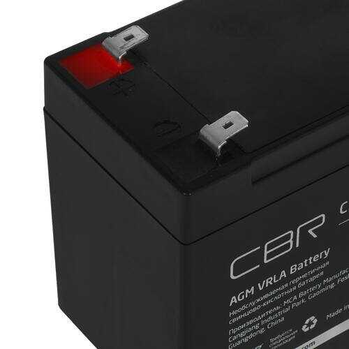 Аккумуляторная батарея для ИБП CBR VRLA CBT-GP1272-F2 фотография 2