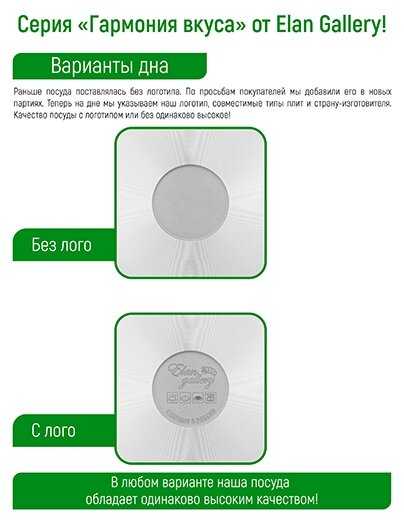 Сковорода-жаровня Elan gallery Гармония вкуса 120549/120328/120223, с крышкой, 32 см фотография 16