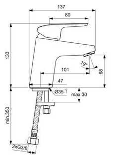 Смеситель Ideal Standard B1710AA фотография 12