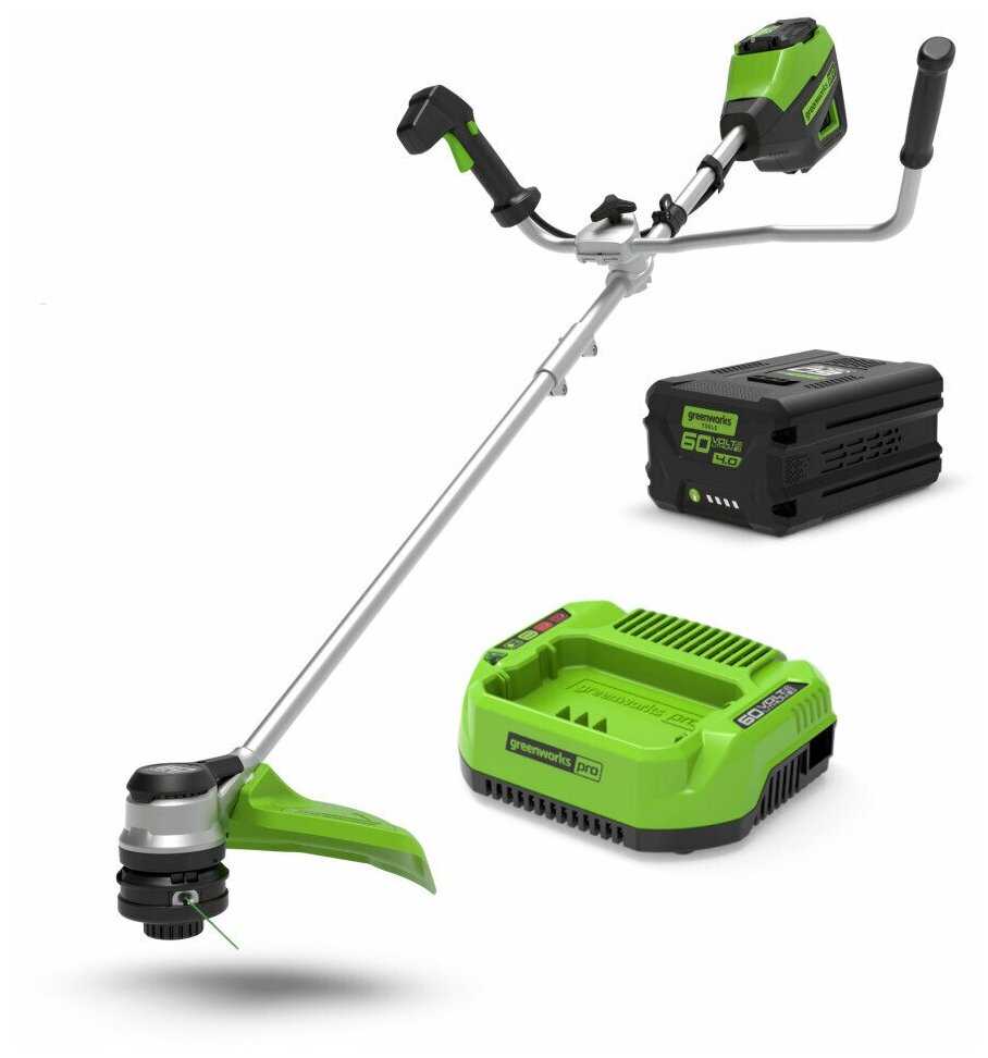 Триммер электрический Greenworks GD60BCB (2108407) фотография 4