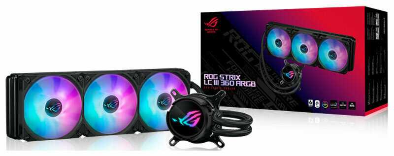Жидкостная система охлаждения ASUS ROG STRIX LC III 360 ARGB (SIGRID V2) фотография 7