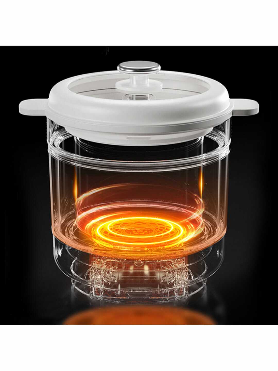 Многофункциональная электрическая кастрюля Xiaomi Zhenmi Visual Water-Proof Stew Pot (ZMDZ-006) фотография 6