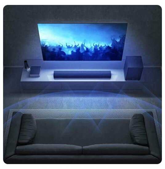 Саундбар Xiaomi Cinema Edition Ver. 2.0 2.1 34Вт+66Вт черный фотография 3