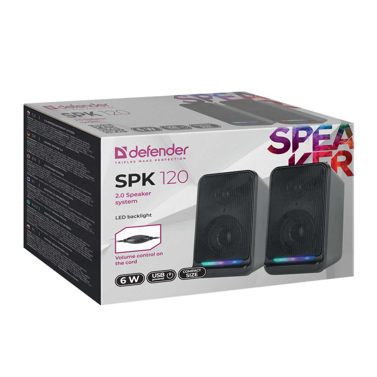 Колонки для компьютера Defender SPK 120 (6 Вт) фотография 7