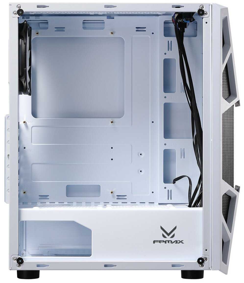 Корпус компьютерный FORMULA CL-3303W RGB белый фотография 19