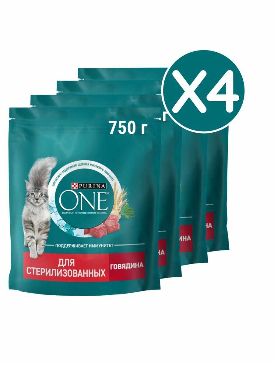 Корм Purina ONE с высоким содержанием лосося и пшеницы фотография 9