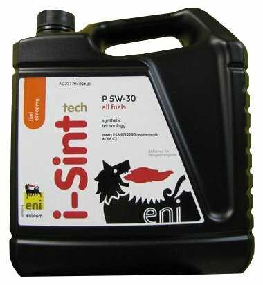 Синтетическое моторное масло Eni/Agip i-Sint Tech P 5W-30 фотография 2