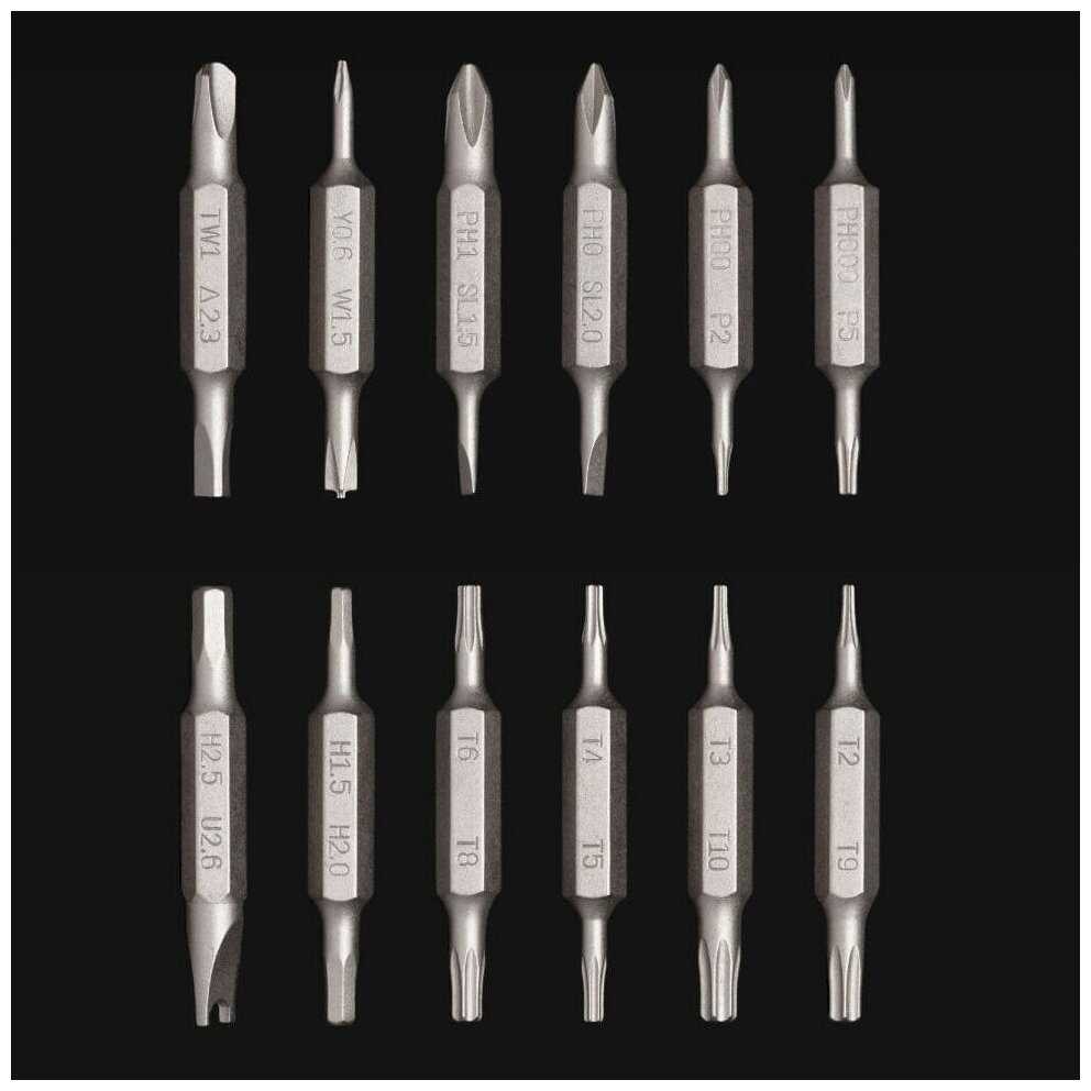 Отвертка Xiaomi Hoto Precision Screwdriver Kit 24 in 1 Red (QWLSD004) фотография 4