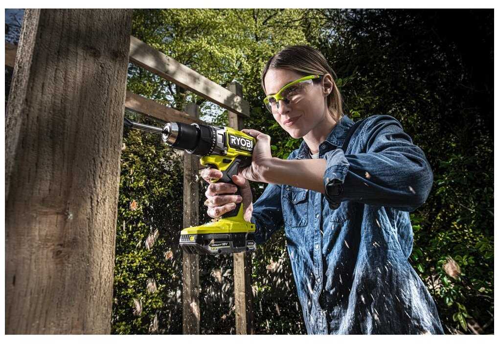 Аккумуляторная дрель-шуруповерт RYOBI ONE+ HP RDD18X-0 5133004985, без аккумулятора фотография 3