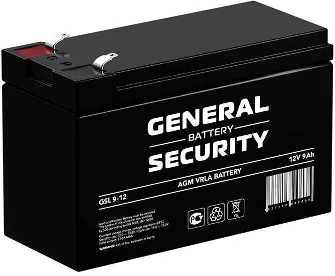 Аккумуляторная батарея General Security GSL18-12L фотография 3