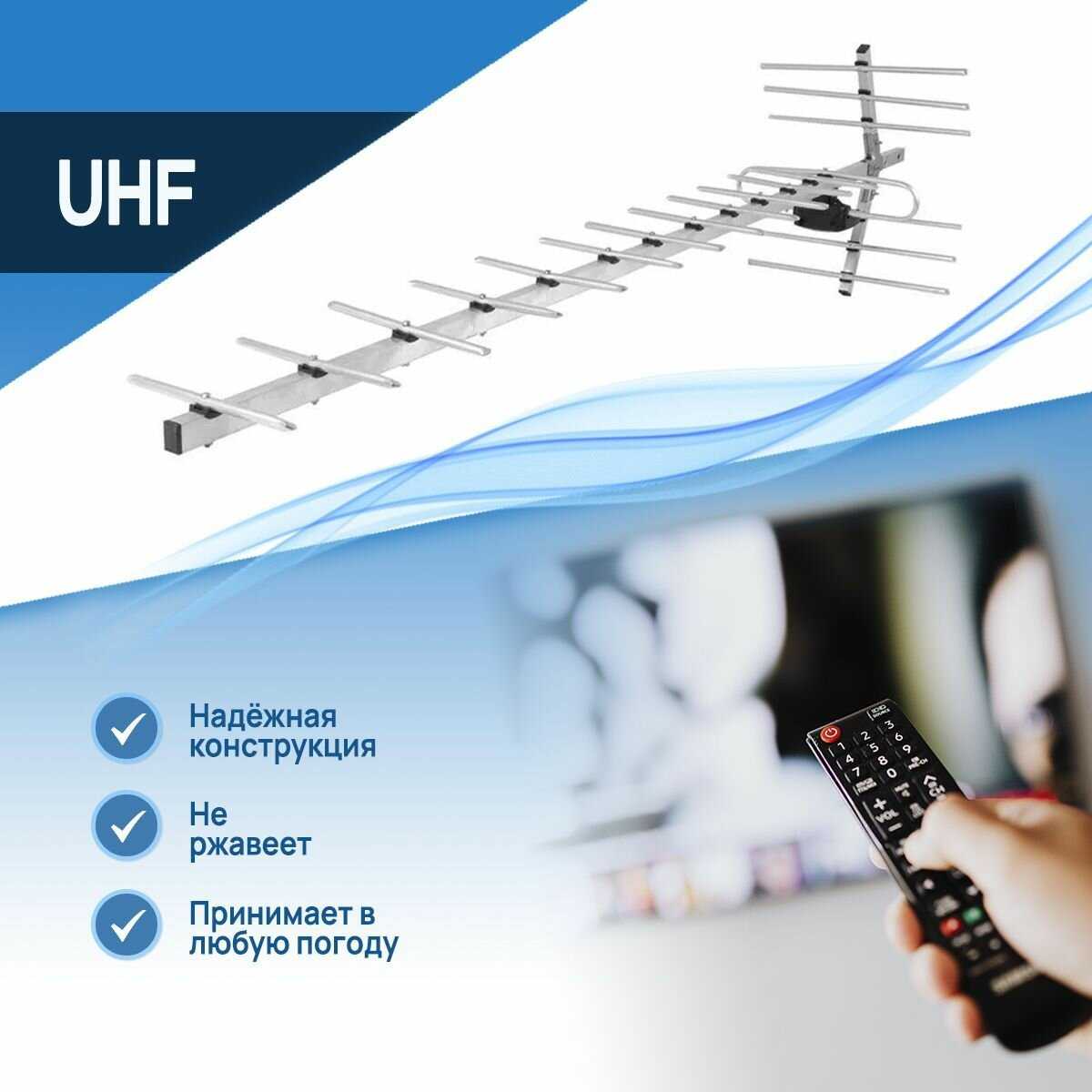 Алюминиевая уличная антенна МИР 19 DVB-T фотография 1
