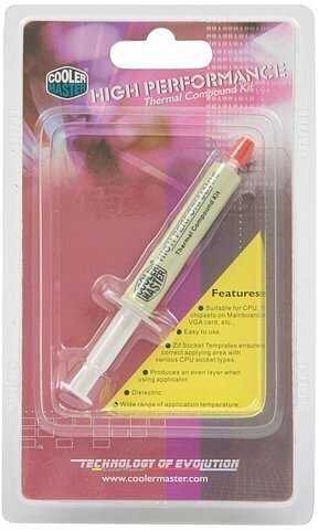 Термопаста Cooler Master High Performance Thermal Compound Kit фотография 2
