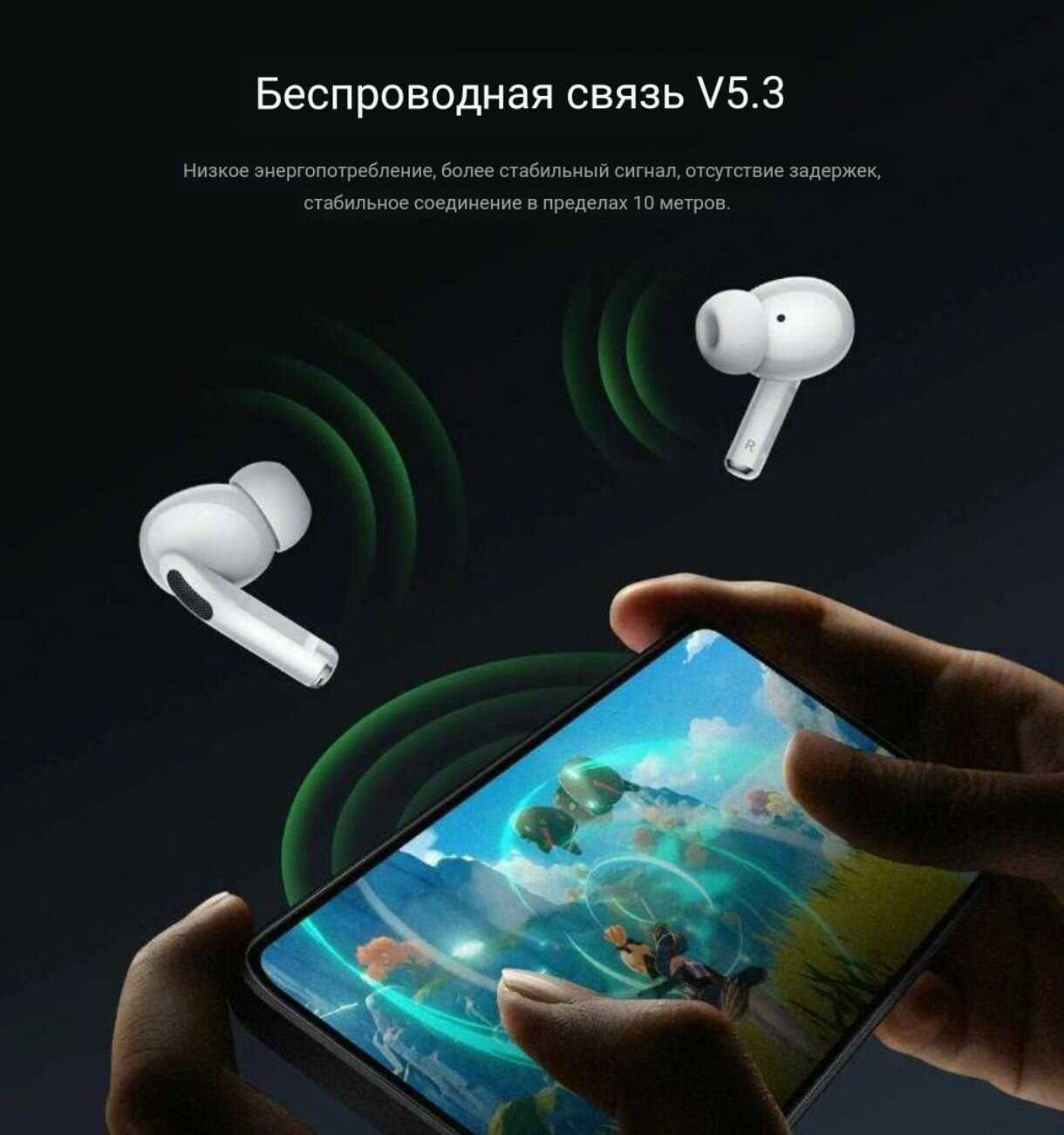 Беспроводные наушники А9 Pro фотография 3
