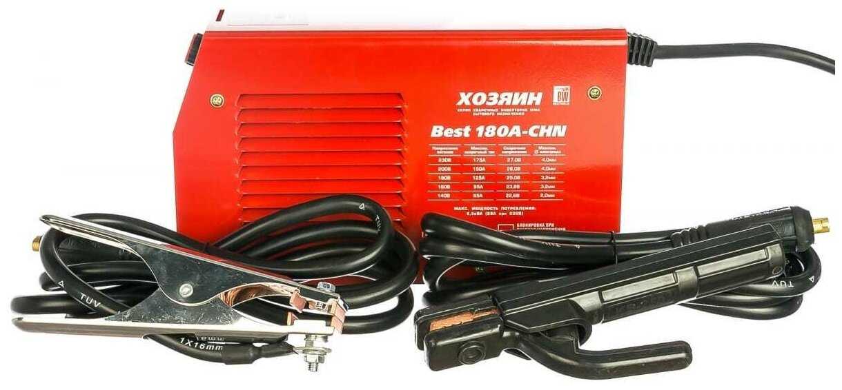 Сварочный аппарат BestWeld ХОЗЯИН BEST 180-CHN фотография 10