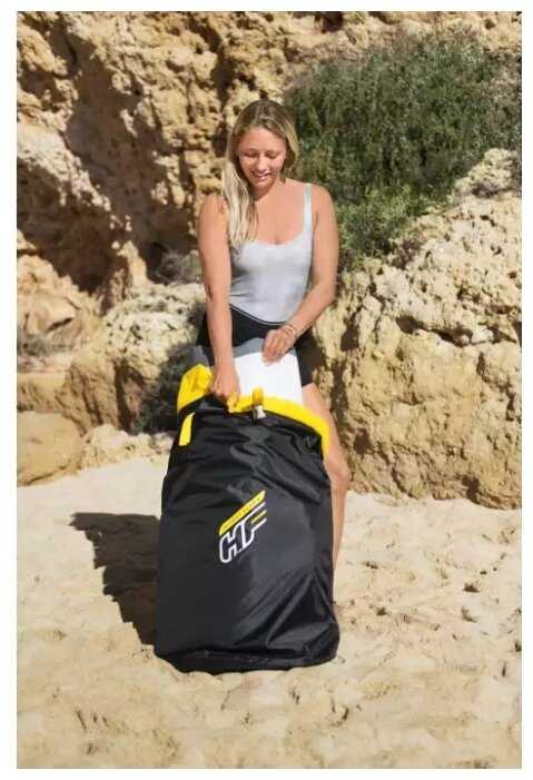 Cап доска SUP board Bestway Hydro-Force White Cap 3,05 м арт. 65342 фотография 16