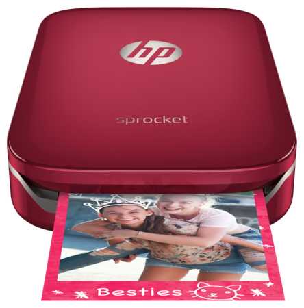 Принтер с термопечатью HP Sprocket Photo Printer, цветн., меньше A6 фотография 5