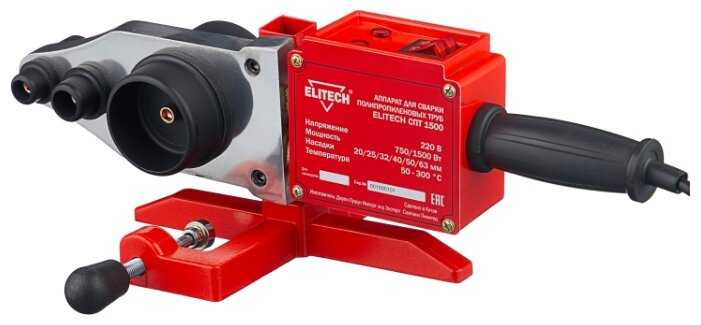 Аппарат для раструбной сварки ELITECH СПТ 1500 фотография 1