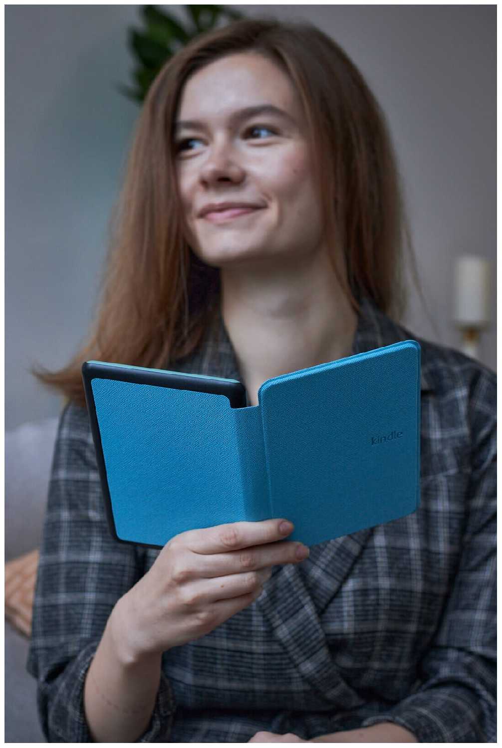 Электронная книга Amazon Kindle 10 2020 8Gb White + Чехол UltraSlim фотография 5