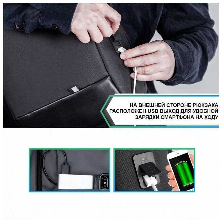 Рюкзак Kingsons Рюкзак городской (KS3236W) фотография 7