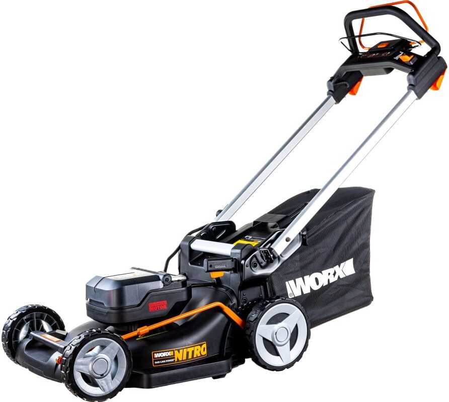 Газонокосилка WORX WG779E фотография 7