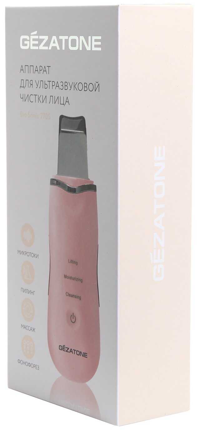 Аппарат для ультразвуковой чистки и лифтинга Gezatone Bio Sonic 770S фотография 8