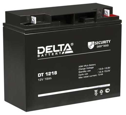 Аккумуляторная батарея DELTA Battery DT 1218 (12В)