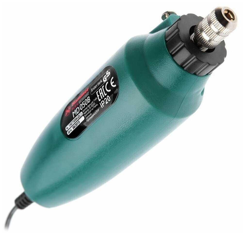 Аккумуляторный гравер Hammer MD050B фотография 3