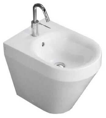 Биде напольное hatria Daytime EVO YQ3501 с вертикальным выпуском