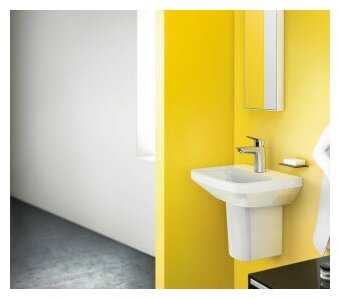 Смеситель для раковины (умывальника) hansgrohe Logis 71102000, рычажный фотография 10