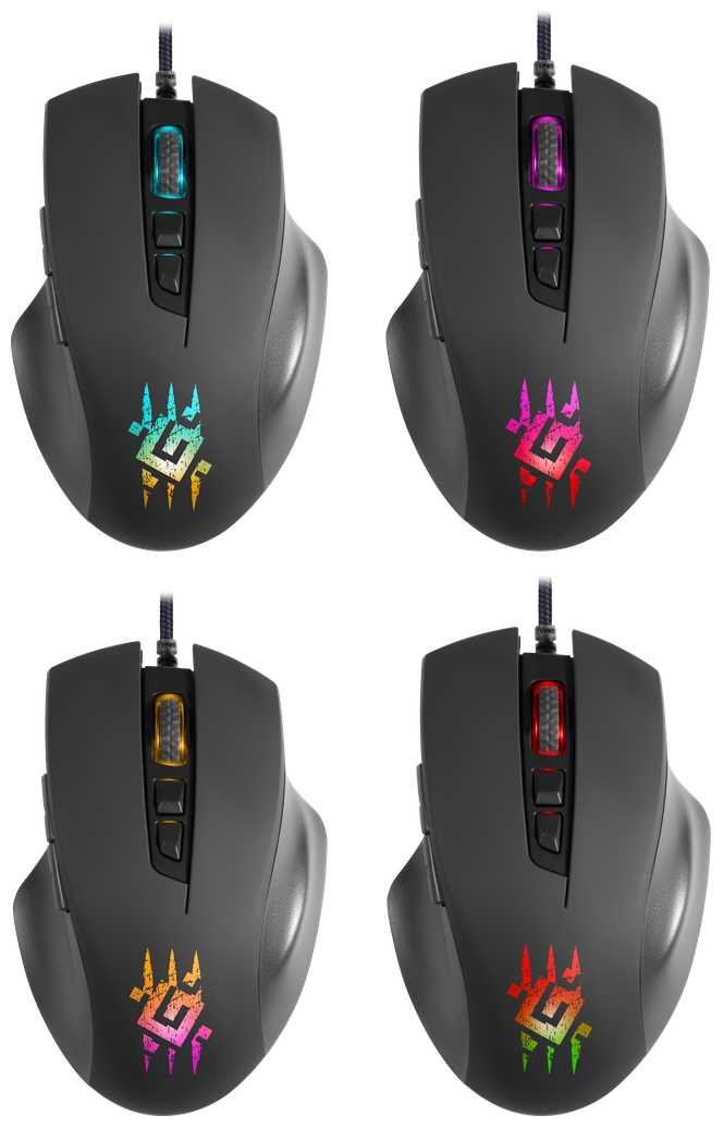 Игровая мышь Defender Wolverine GM-700L фотография 5