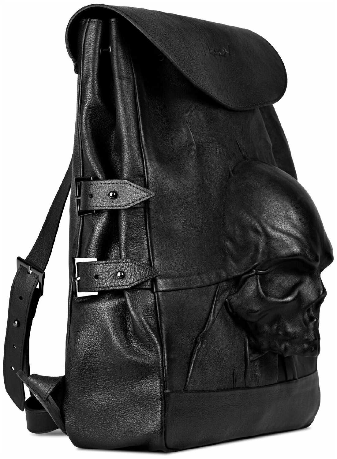 Рюкзак кожаный - Vampire skull (0163) фотография 1