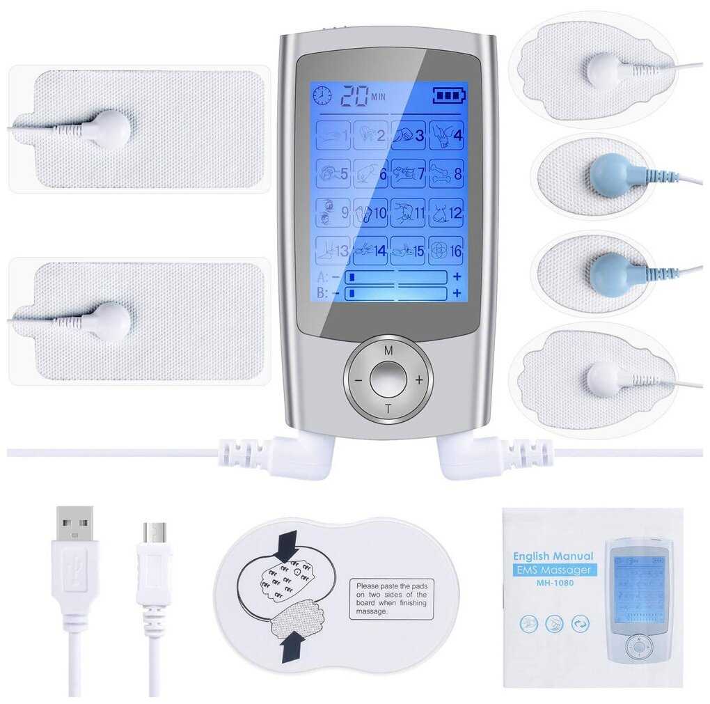 Массажер миостимулятор EMS TENS для тела EMS-350 фотография 8