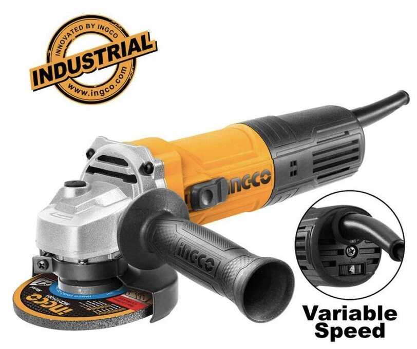 Машина угло-шлифовальная AG90028 125мм 900Вт INGCO INDUSTRIAL