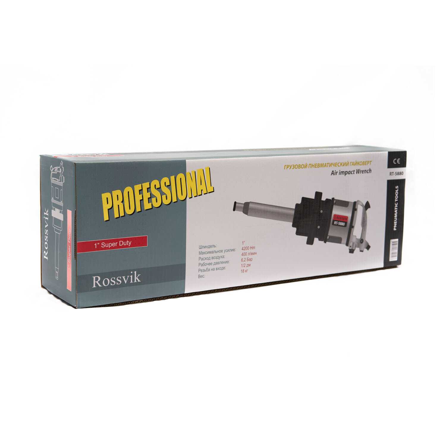 Пневматический гайковерт Rossvik RT-5880 фотография 6