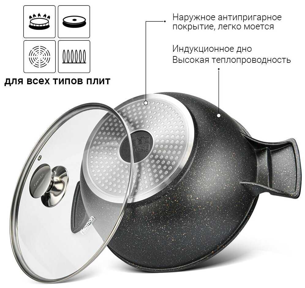 FISSMAN Казан 32 см / 9,3 л Grande фотография 4