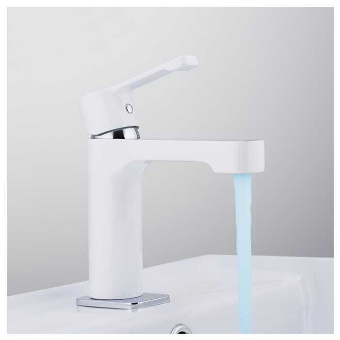 Смеситель для раковины (умывальника) Gappo G1002-8, рычажный фотография 3