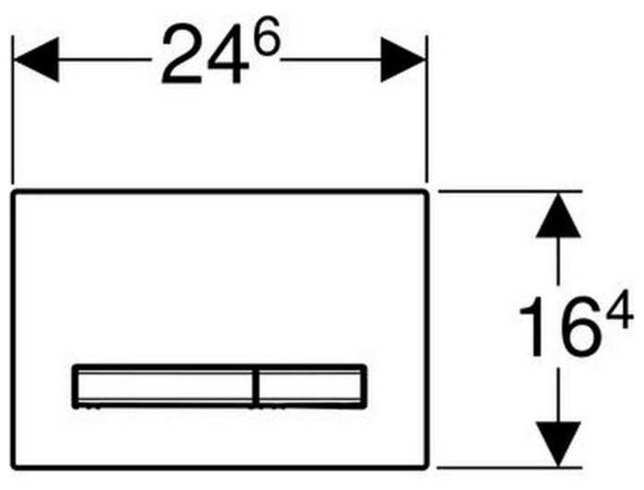 Кнопка смыва Geberit Sigma 50 (115.788.DW.2) фотография 15