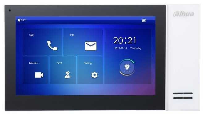 Домофон (переговорное устройство) Dahua DHI-VTH2421FW