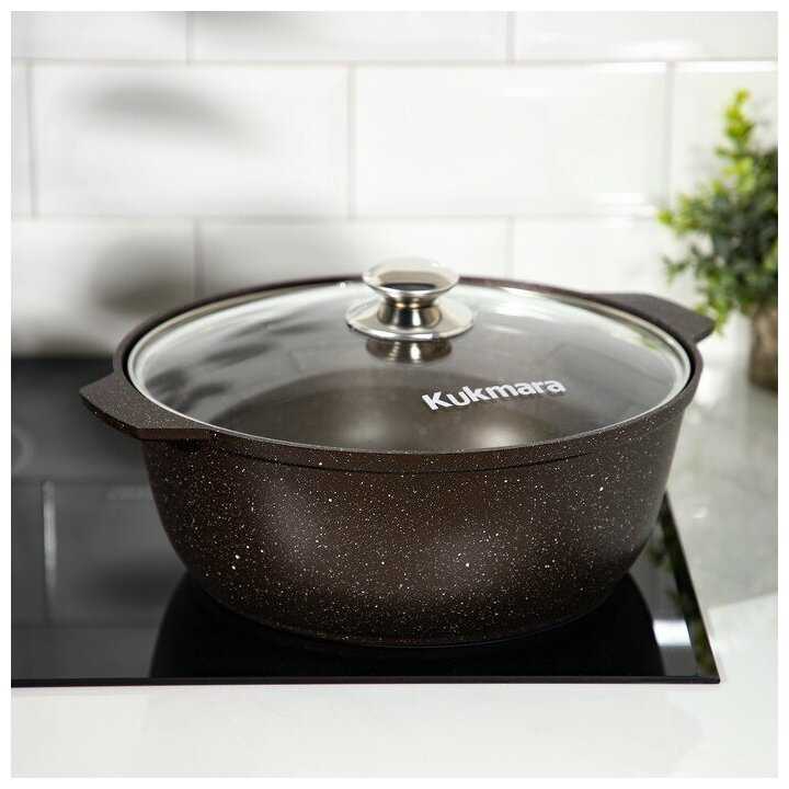 Кастрюля-жаровня Kukmara Литая (Kukmara) фотография 5