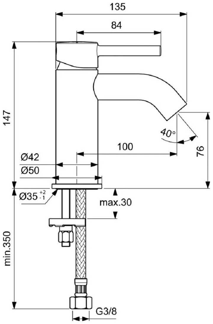 Смеситель Ideal Standard BC268AA фотография 5