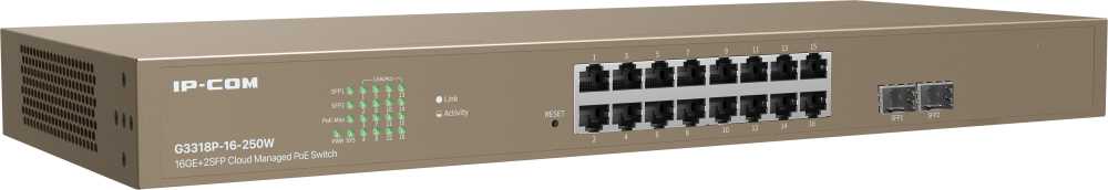 Коммутатор IP-COM G3318P-16-250W фотография 2