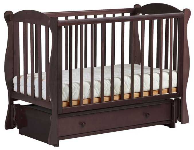 Кроватка ЛЕЛЬ (Кубаньлесстрой) Кубаночка-6 БИ 42, классическая, универсальный маятник