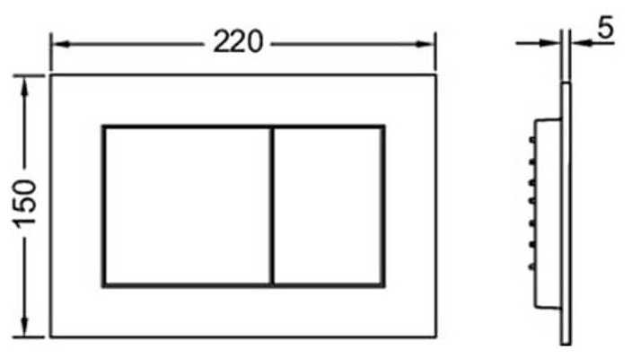 Рамная инсталляция TECE base 2.0 (9400412) фотография 2
