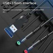 Игровые накладные наушники с микрофоном Yesido EK03 Game Headset фотография 5