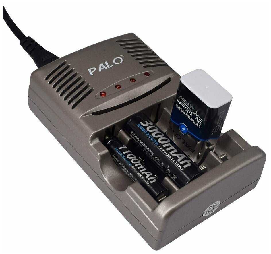 Зарядное устройство Без бренда Ni-MH/Ni-Cd [AA, AAA, 9V 6F22] фотография 2