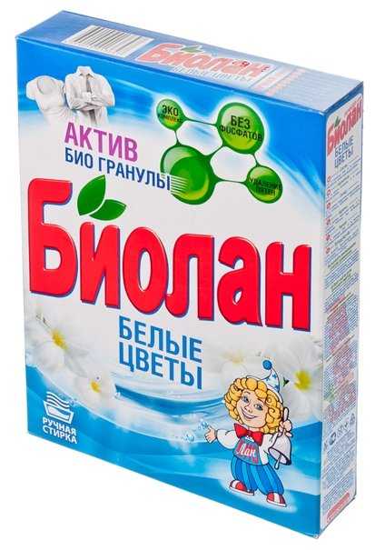 Стиральный порошок Биолан Белые цветы (ручная стирка)