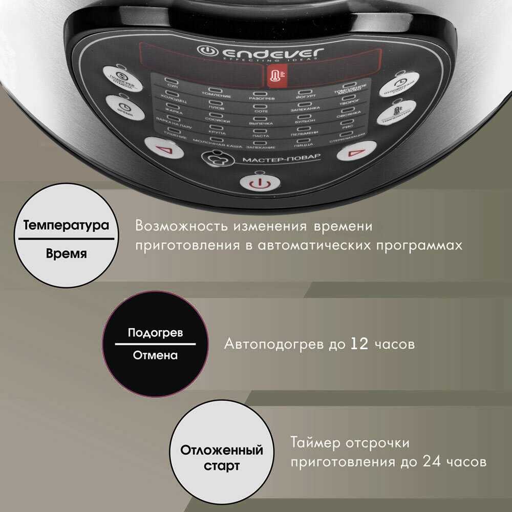 Мультиварка Endever VITA-121 фотография 3