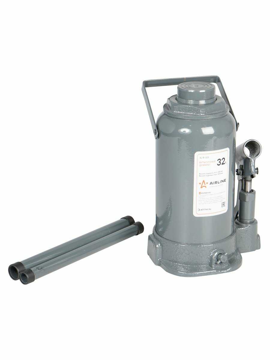 Домкрат бутылочный гидравлический AIRLINE AJ-B-32S фотография 3