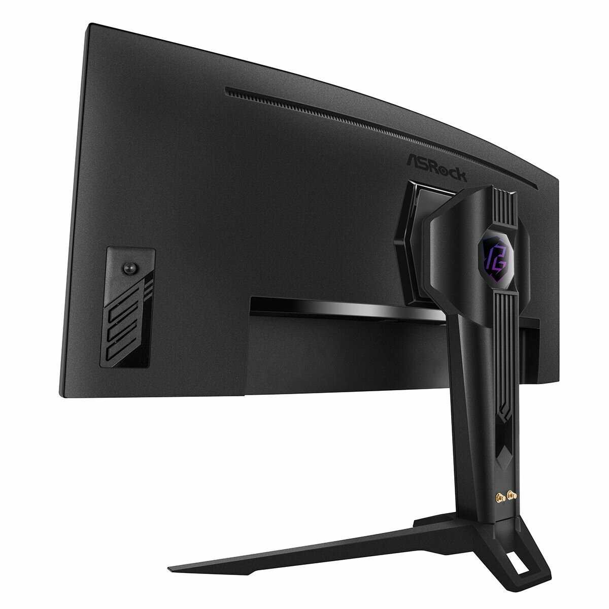 Монитор ASRock Phantom Gaming PG34QRT2B (VA, 3440x1440, 180Hz, HDR400, Curved 1500R) фотография 3